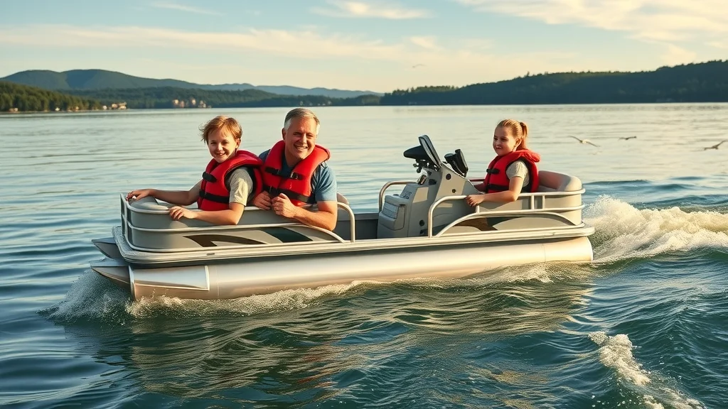 Family boating on Table Rock Lake Branson, enjoying nature, water activities and scenic Ozark views